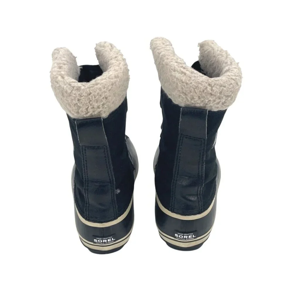 Sorel Yoot Pac Womens Waterproof Winter Snow Boots 5 Faux Fur Insulated Black